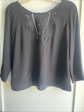 Sézane Women’s Reversible Silk Blouse